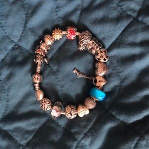 Pandora Bracelet and Charms